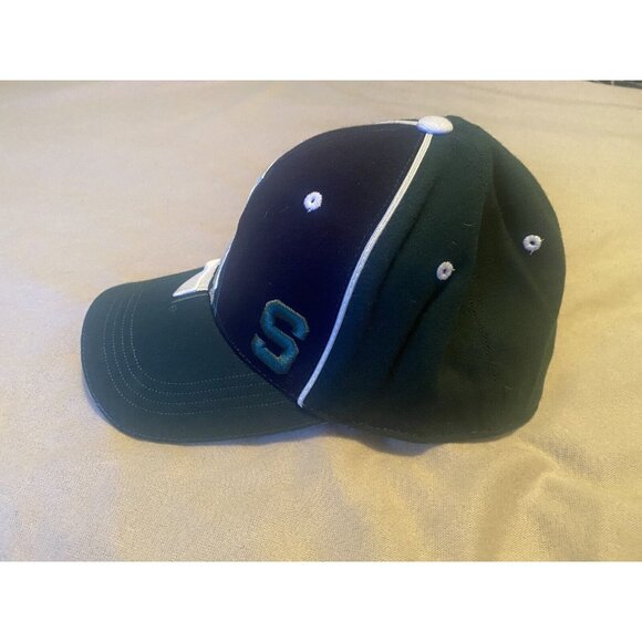 Michigan State Spartans Hat One Fit Green Black Top Of The World Basebal… - Picture 12 of 12